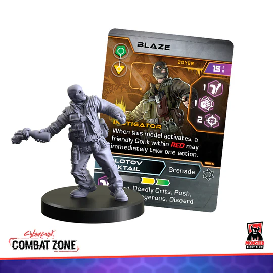 Cyberpunk RED RPG Miniatures: Combat Zone - Zoners Starter Gang - Image 5