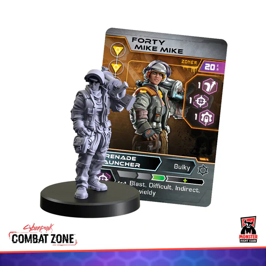 Cyberpunk RED RPG Miniatures: Combat Zone - Zoners Starter Gang - Image 6