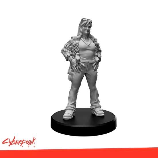 Cyberpunk RED RPG Miniatures: Edgerunners F - Exec, Exec CEO, and Media - Image 3