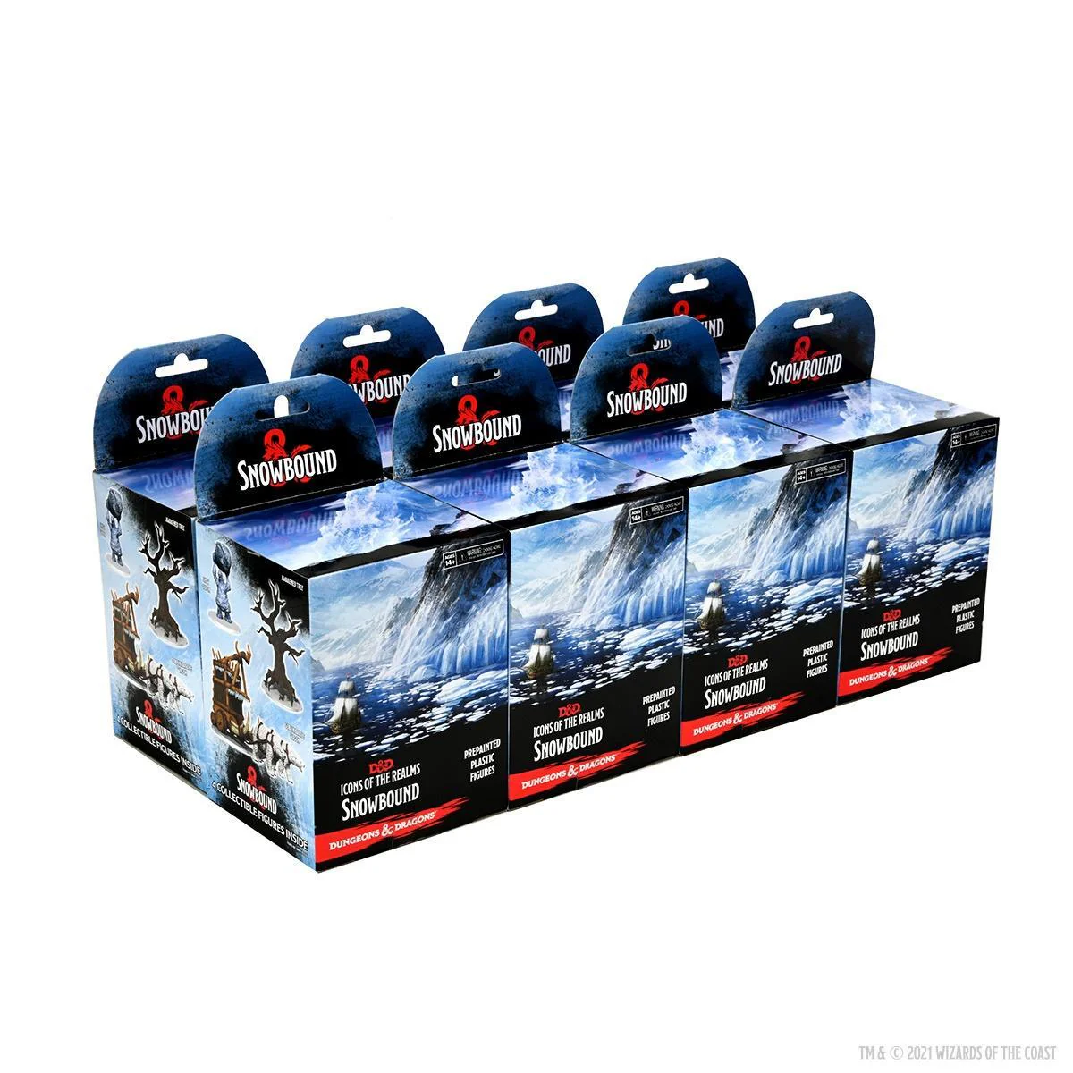 D&D Icons of the Realms: Snowbound - Booster Brick (8)