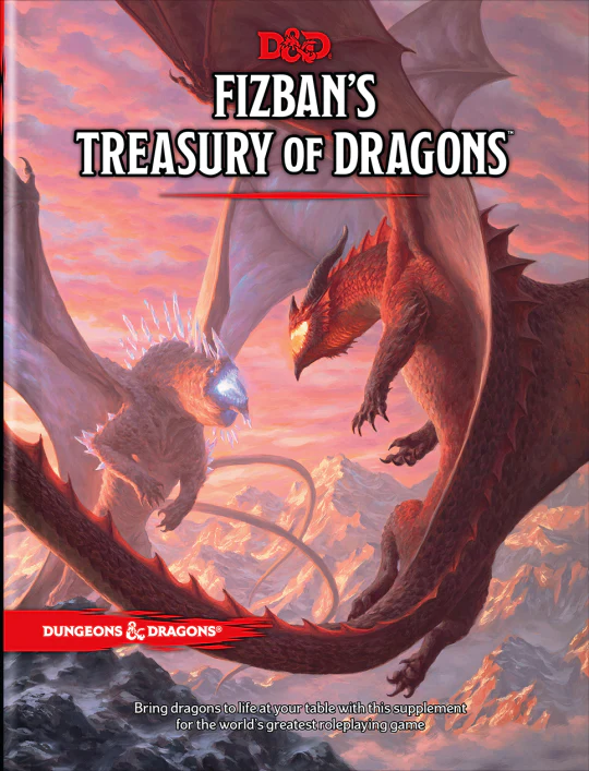 Dungeons & Dragons RPG - Fizban's Treasury of Dragons