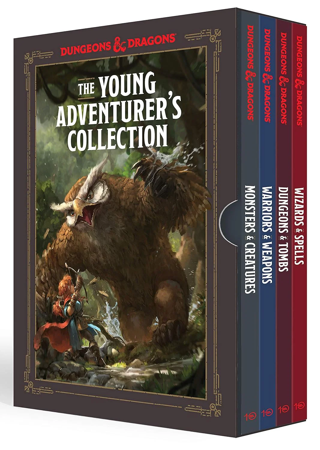 Dungeons & Dragons: A Young Adventurer's Guide - The Young Adventurer's Collection Paperback 4 Book Boxed Set