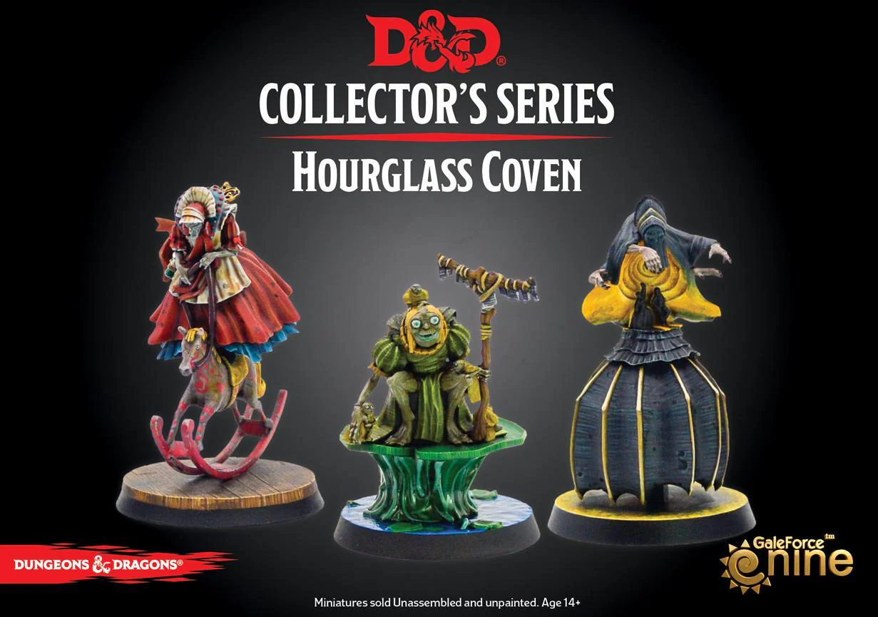 D&D Collector's Series Miniatures - The Wild Beyond the Witchlight - Hourglass Coven - Unpainted