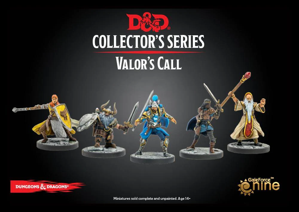 D&D Collector's Series Miniatures - The Wild Beyond the Witchlight - Valor's Call - Unpainted