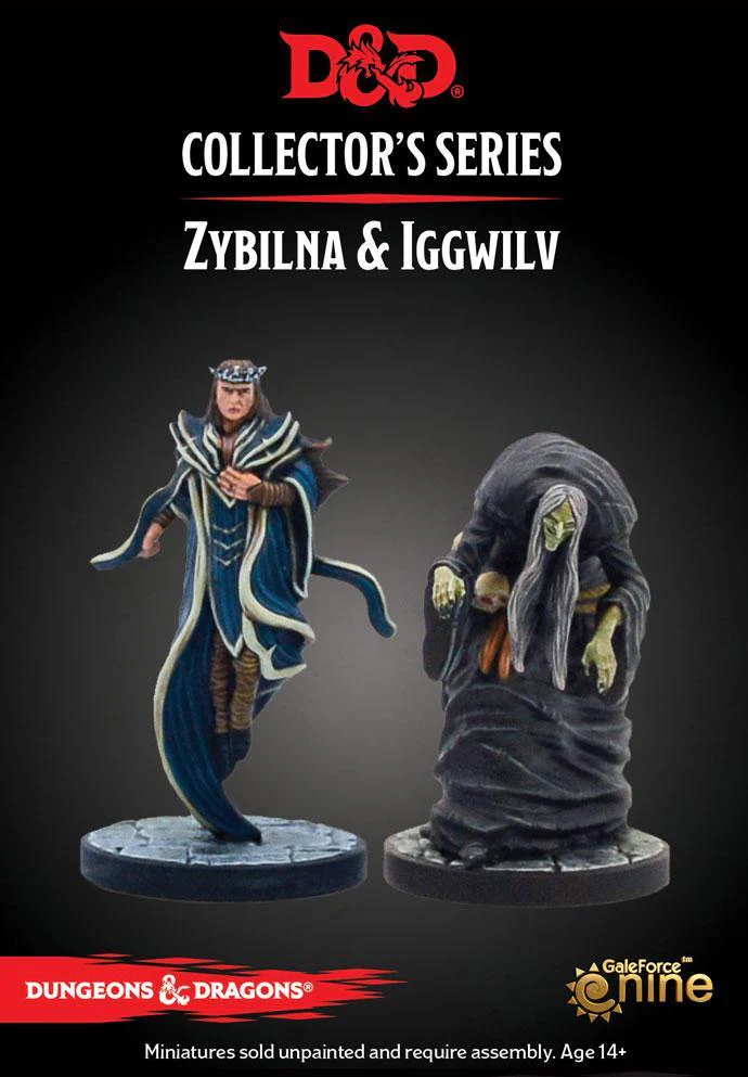 D&D Collector's Series Miniatures - The Wild Beyond the Witchlight - Zybilna & Iggwilv - Unpainted