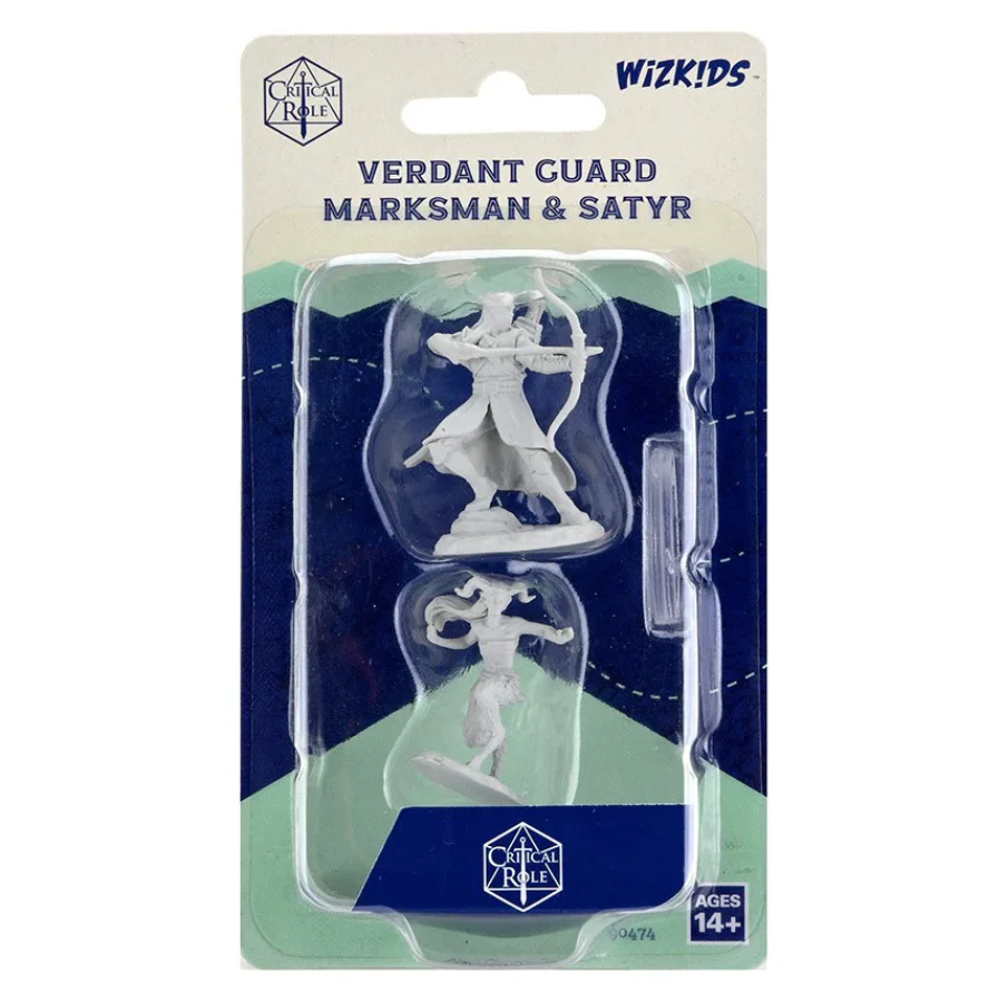 WizKids: Critical Role Miniatures - Verdant Guard Marksman & Satyr - Unpainted