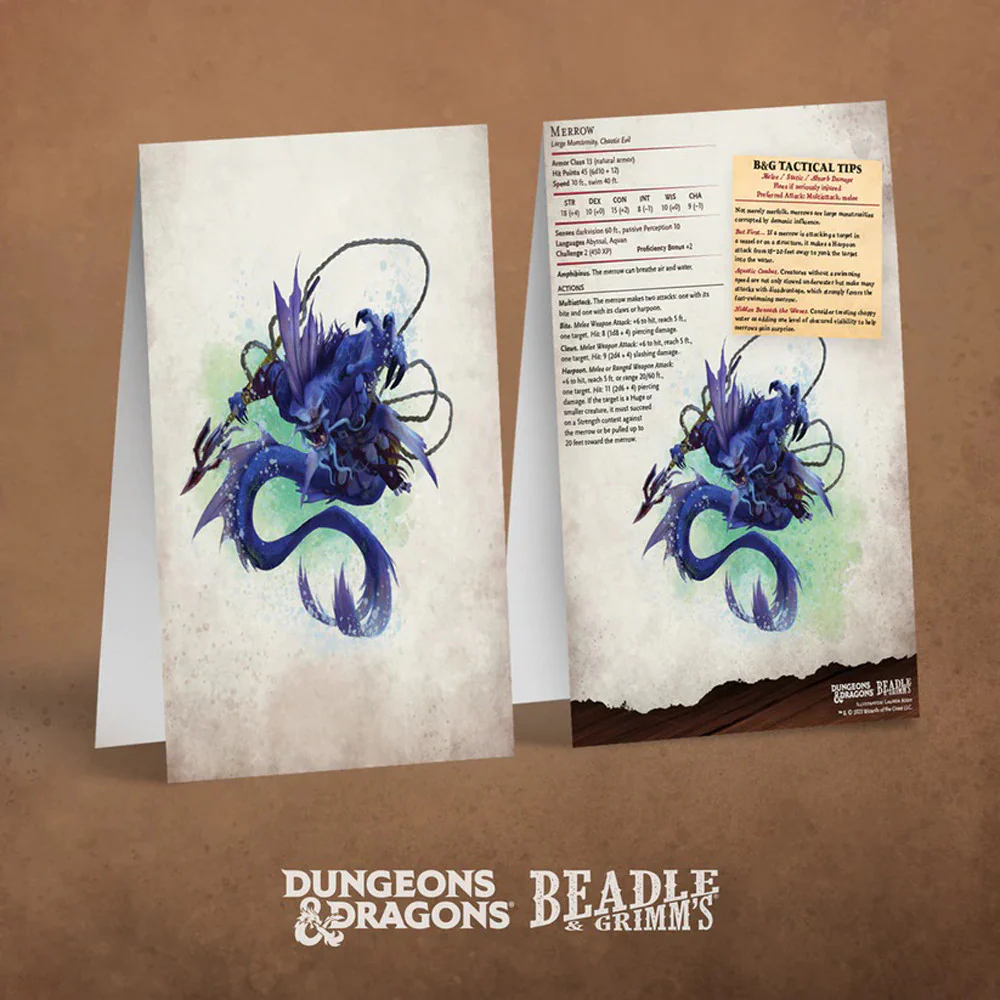 D&D Encounter Cards - Challenge Rating 0-6 Pk1 - Image 2
