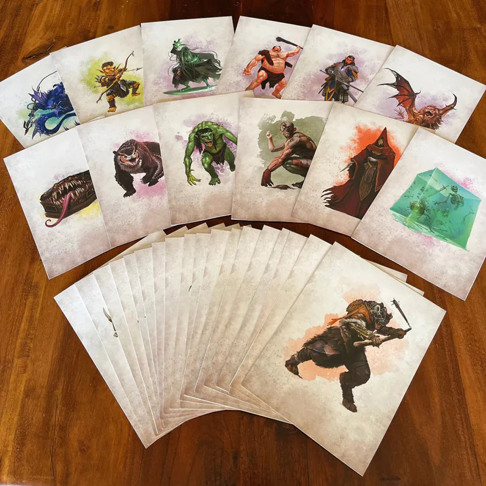 D&D Encounter Cards - Challenge Rating 0-6 Pk1 - Image 4