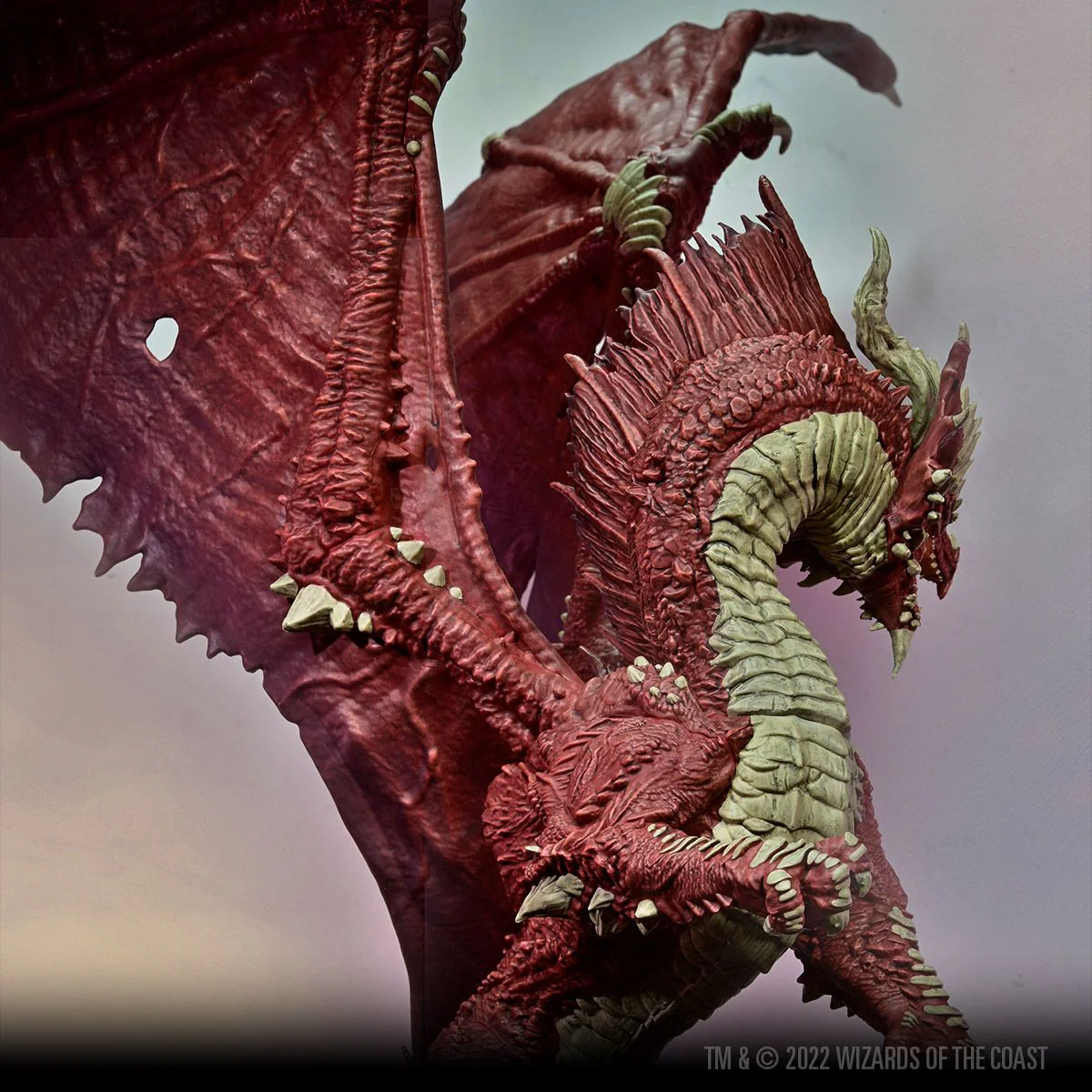 D&D Icons of the Realms: Balagos, Ancient Red Dragon - Premium Painted Miniature - Image 4