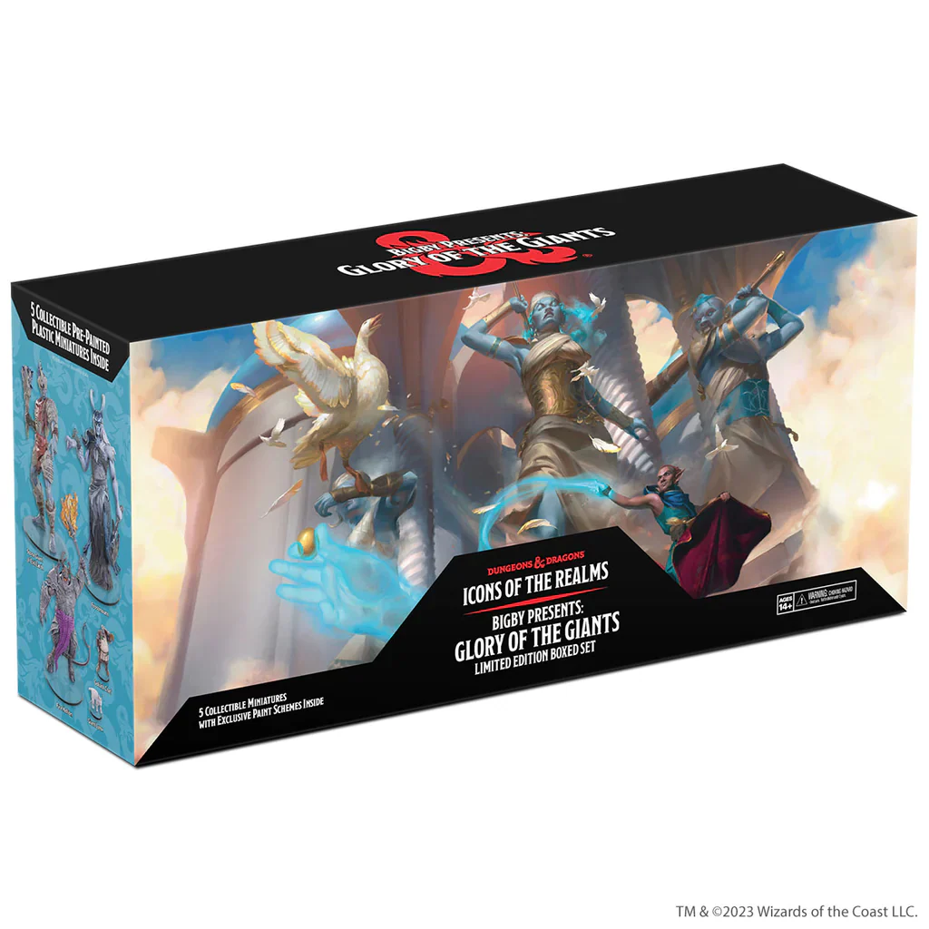 D&D Icons of the Realms: Bigby Presents: Glory of the Giants - Limited Edition Boxed Set - Image 2
