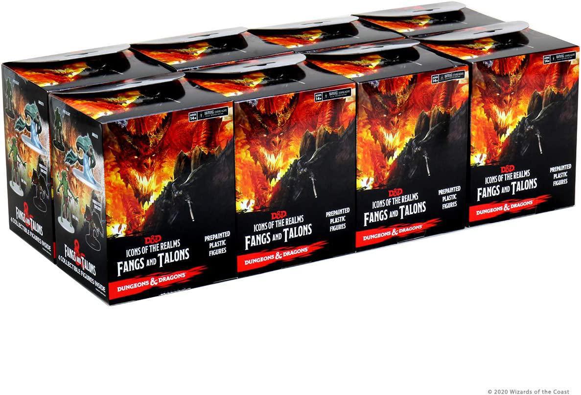D&D Icons of the Realms: Fangs and Talons - Booster Brick (8)