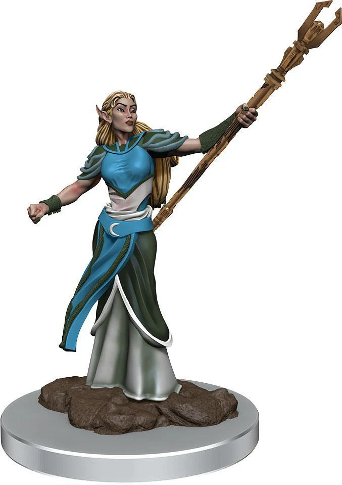 D&D Icons of the Realms: Elf Sorcerer Female - Premium Painted Miniature