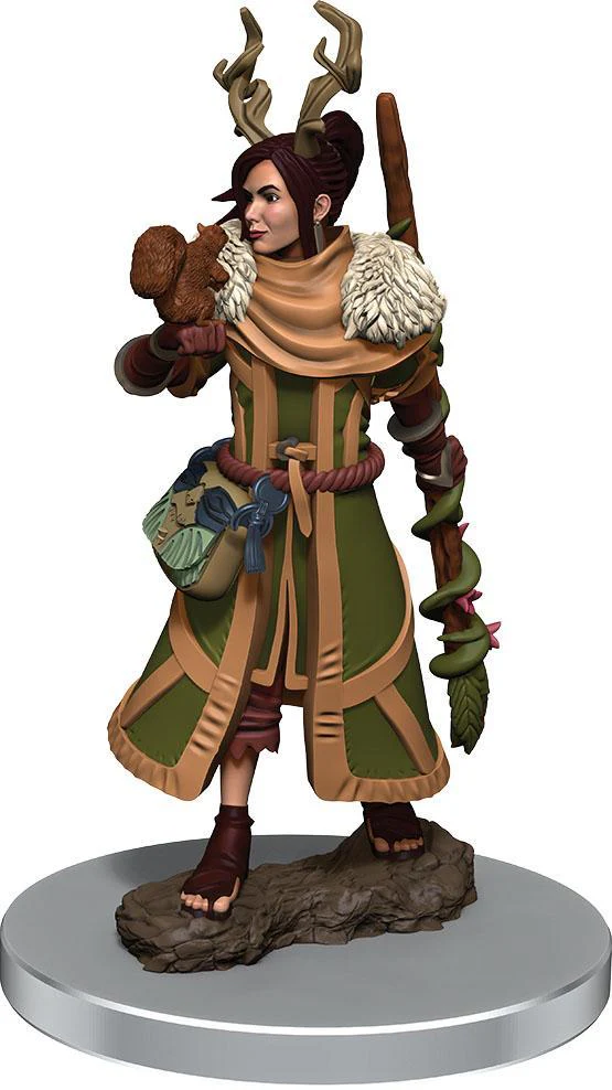 D&D Icons of the Realms: Human Druid Female - Premium Painted Miniature