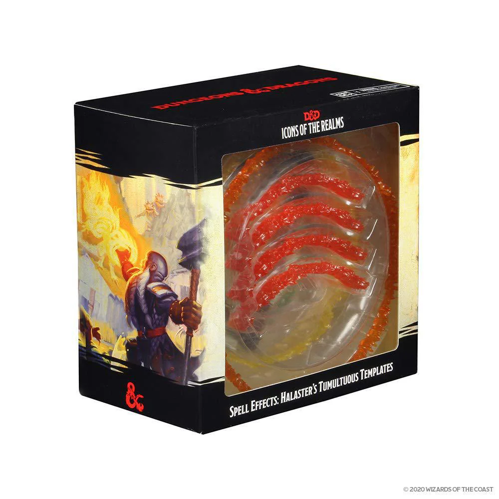 D&D: Icons of the Realms - Halaster's Tumultuous Templates - Spell Effects Miniatures