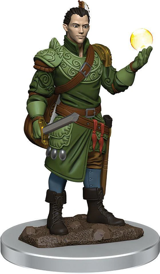 D&D Icons of the Realms: Half-Elf Bard Male - Premium Painted Miniature