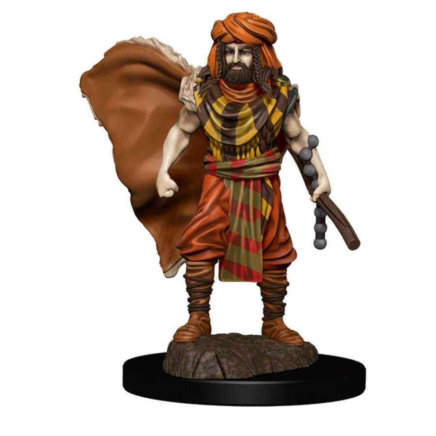 D&D Icons of the Realms: Human Druid Male - Premium Painted Miniature