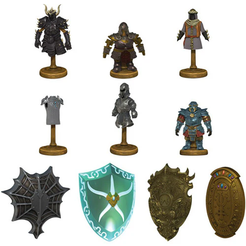 D&D Icons of the Realms: Magic Armor Tokens - Premium Painted Miniature