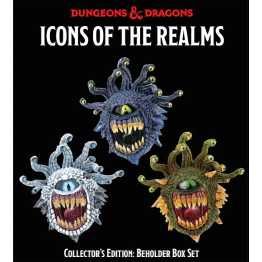 D&D Icons of the Realms: Beholders Collector Box - Premium Painted Miniature Set