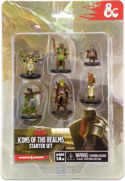 D&D Icons of the Realms: Starter Set - Premium Painted Miniature Set