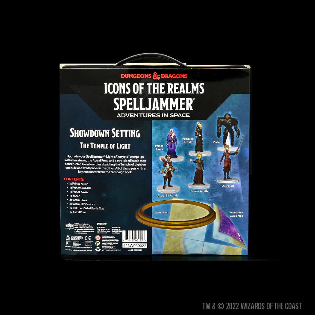 D&D Icons of the Realms: Showdown Setting - Spelljammer Adventures in Space - The Temple of Light - Premium Painted Miniature Set - Image 5