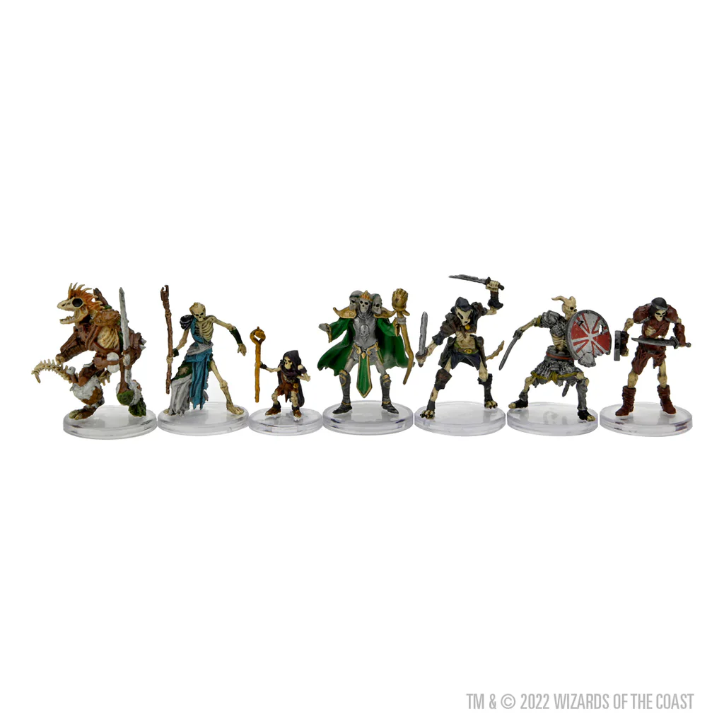 D&D Icons of the Realms: Undead Armies - Skeletons - Premium Painted Miniature Set - Image 2