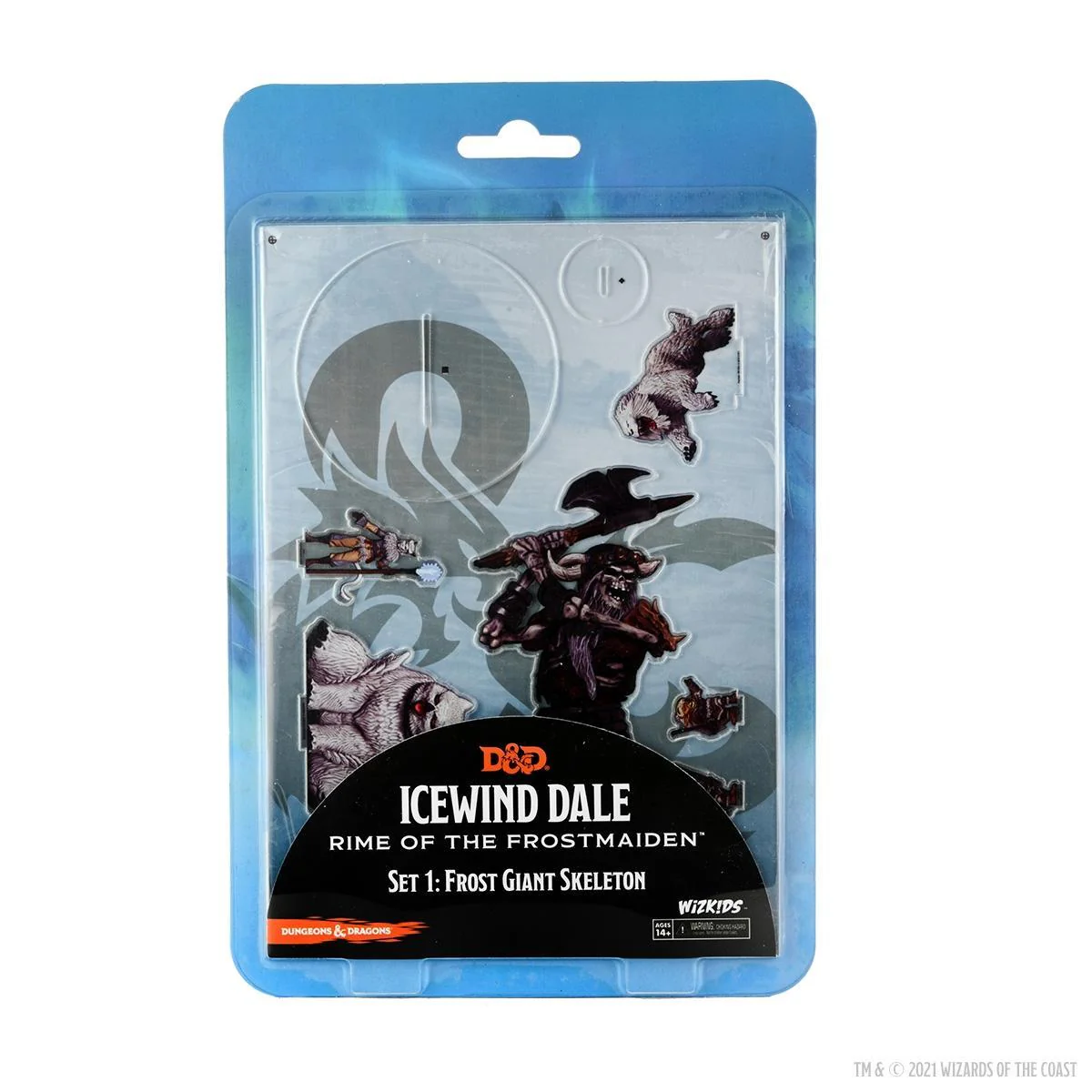 D&D Idols of the Realms: Icewind Dale - Frost Giant Skeleton - 2D Miniatures