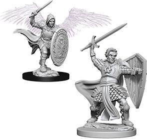 D&D Nolzur's Marvelous Miniatures: Aasimar Paladin Male - Unpainted