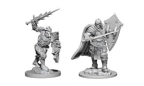 D&D Nolzur's Marvelous Miniatures: Death Knight & Helmed Horror - Unpainted