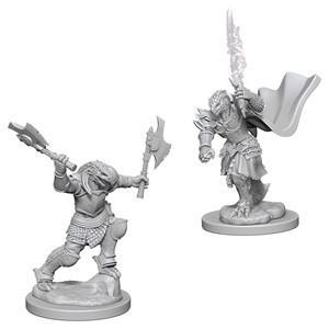D&D Nolzur's Marvelous Miniatures: Dragonborn Fighter Female W4 - Unpainted