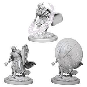 D&D Nolzur's Marvelous Miniatures: Elf Cleric Male W5 - Unpainted