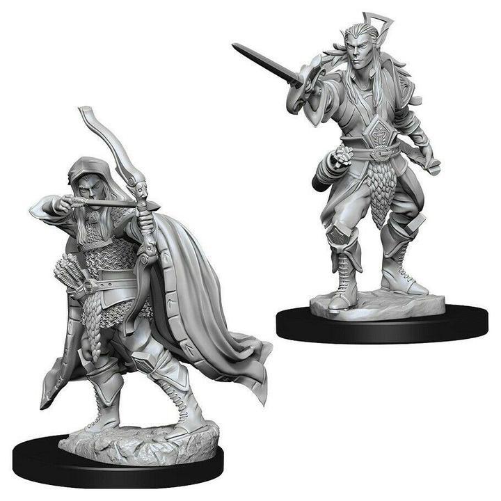 D&D Nolzur's Marvelous Miniatures: Elf Rogue Male - Unpainted