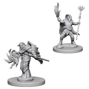 D&D Nolzur's Marvelous Miniatures: Elf Wizard Male W2 - Unpainted