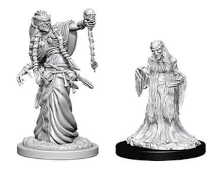 D&D Nolzur's Marvelous Miniatures: Green Hag & Night Hag - Unpainted