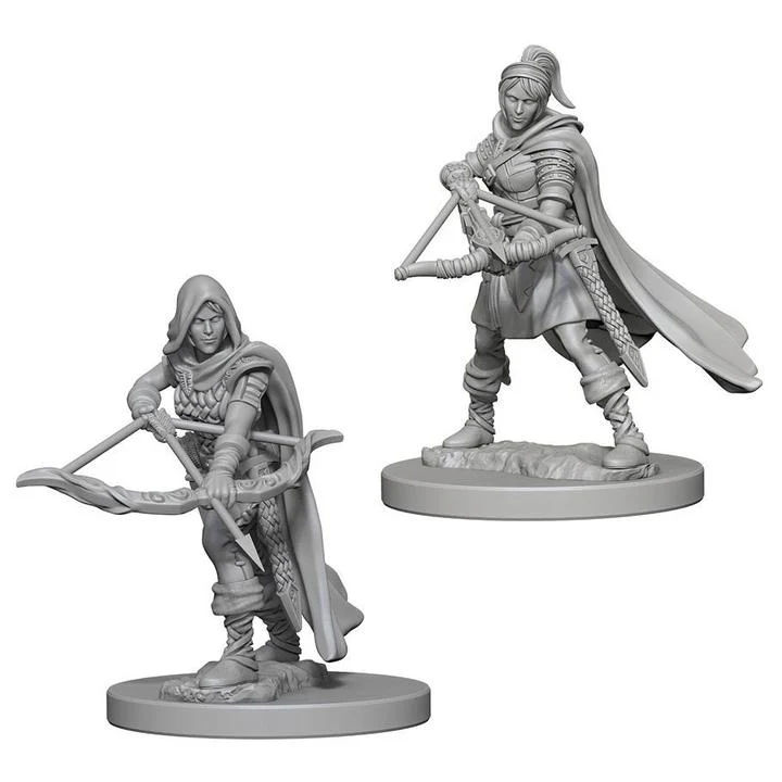 D&D Nolzur’s Marvelous Miniatures: Human Ranger Female W1 - Unpainted
