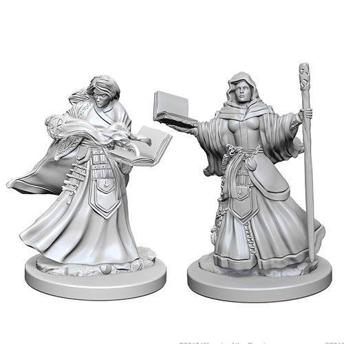 D&D Nolzur's Marvelous Miniatures: Human Wizard Female W1 - Unpainted
