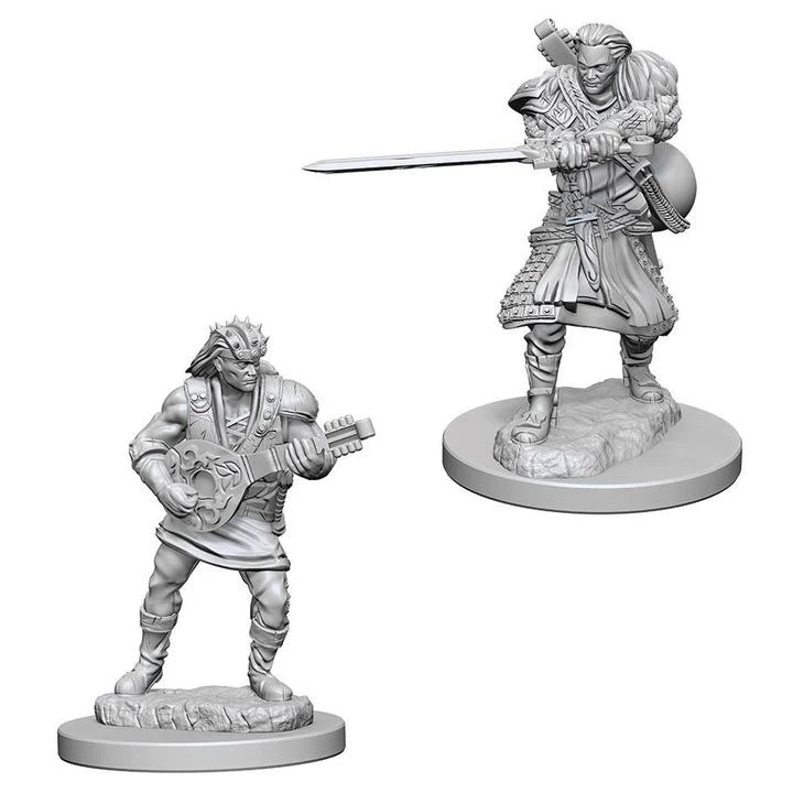 D&D Nolzur's Marvelous Miniatures: Human Bard Male - Unpainted