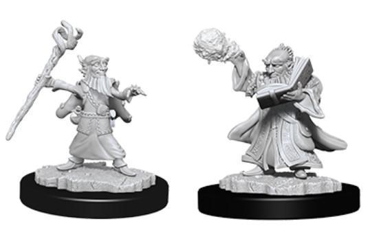 D&D Nolzur's Marvelous Miniatures: Gnome Wizard Male - Unpainted