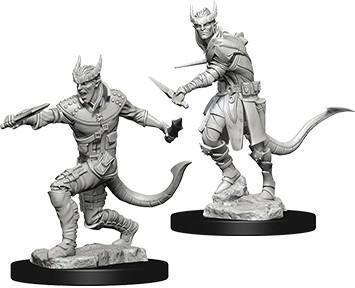 D&D Nolzur's Marvelous Miniatures: Tiefling Male Rogue - Unpainted