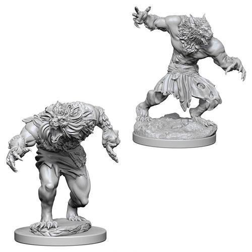 D&D Nolzur's Marvelous Miniatures: Werewolves - Unpainted