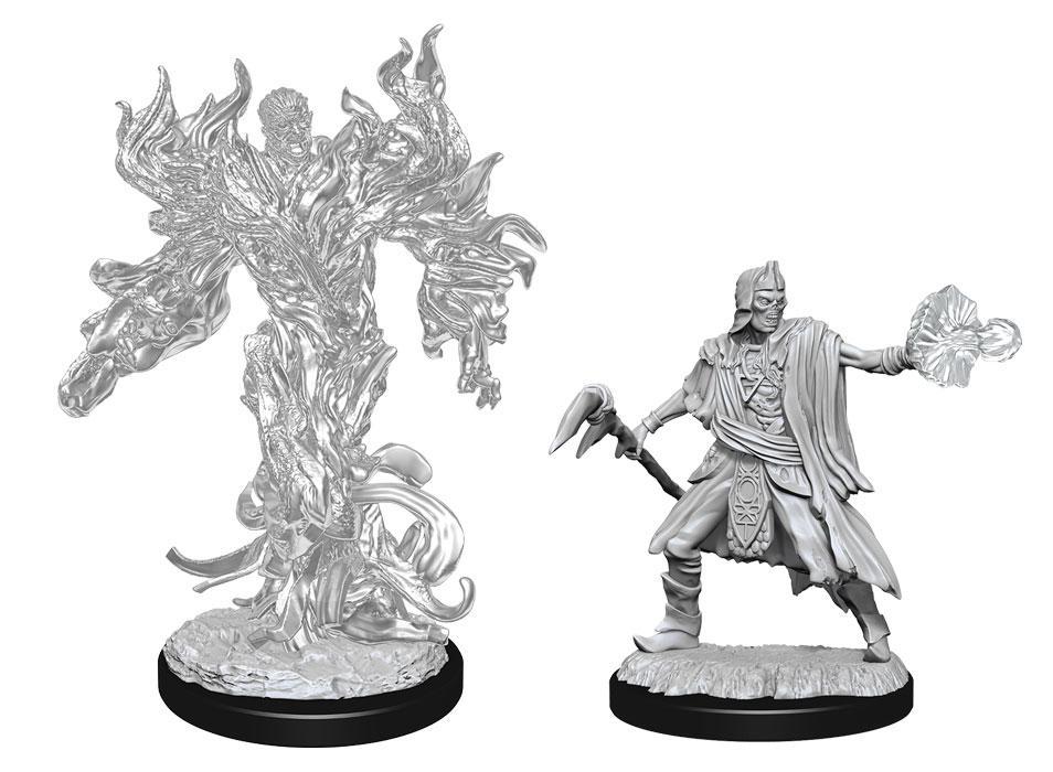 D&D Nolzur's Marvelous Miniatures: Allip & Deathlock - Unpainted
