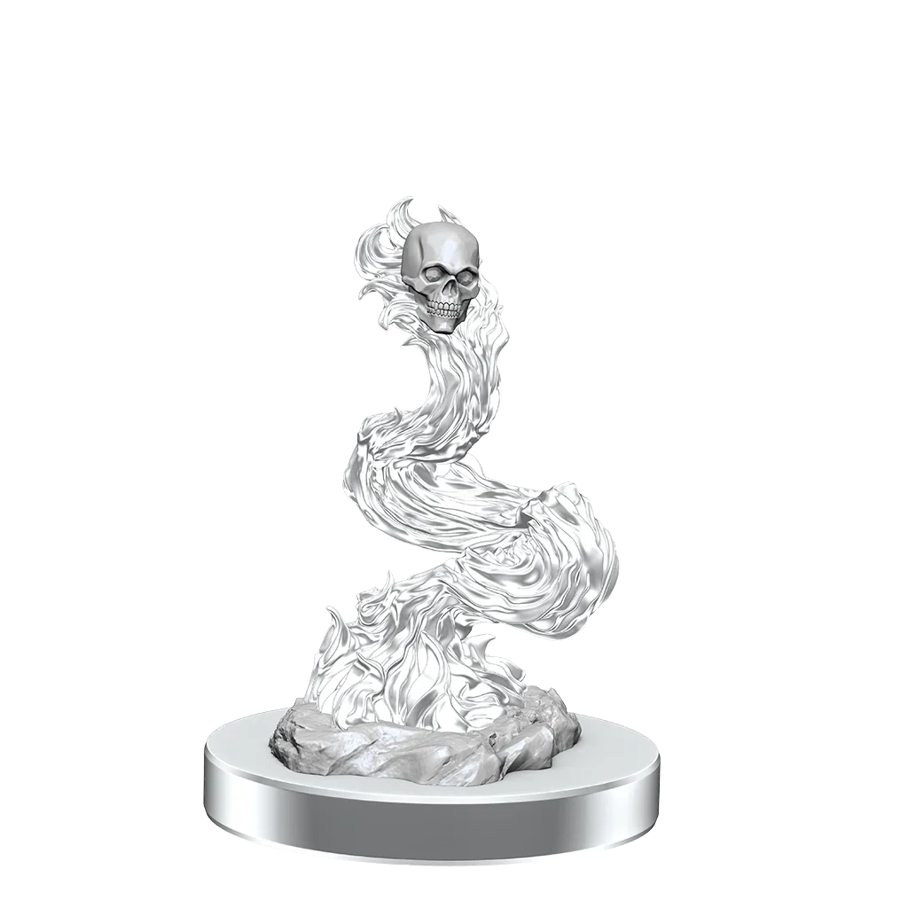 D&D Nolzur's Marvelous Miniatures: Dark Spellcaster & Flameskulls - Unpainted - Image 3