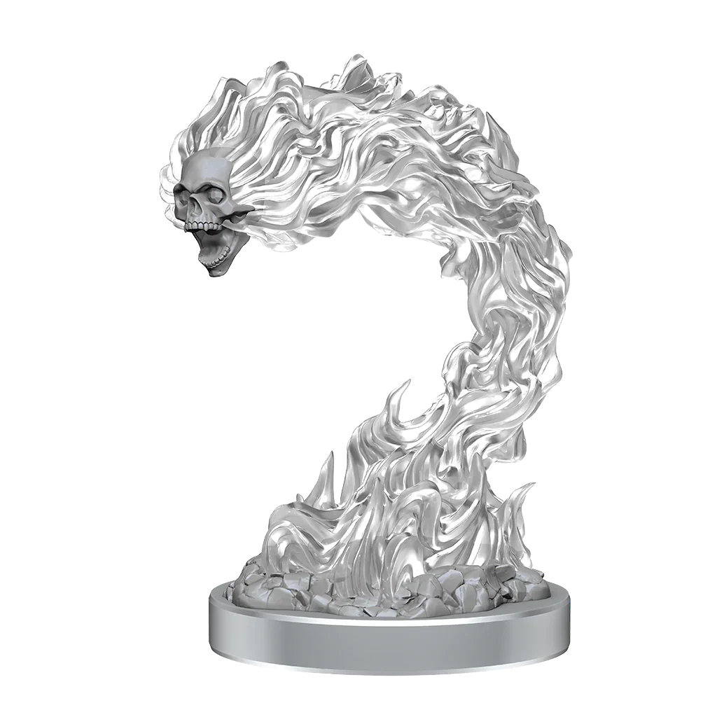 D&D Nolzur's Marvelous Miniatures: Dark Spellcaster & Flameskulls - Unpainted - Image 6