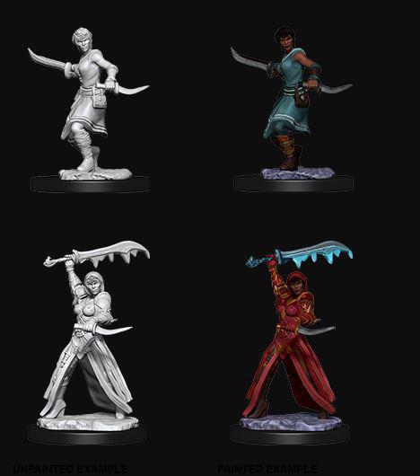 D&D Nolzur's Marvelous Miniatures: Human Rogue Female - Unpainted