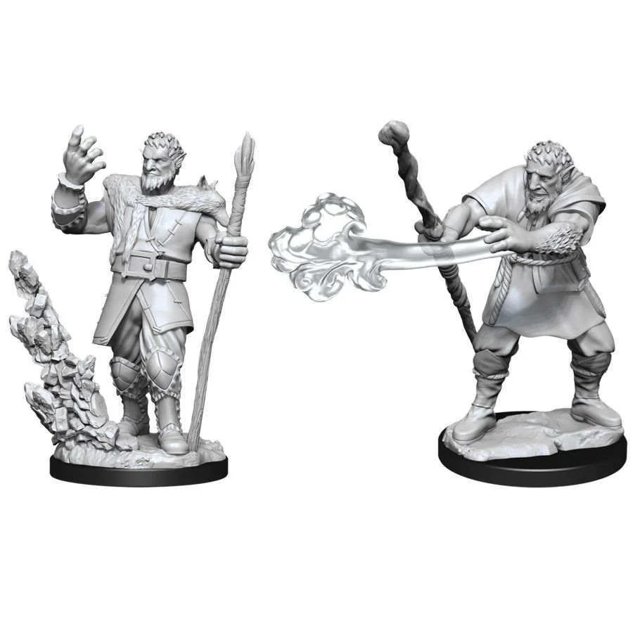 D&D Nolzur's Marvelous Miniatures: Firbolg Druid Male - Unpainted