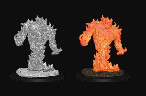 D&D Nolzur's Marvelous Miniatures: Fire Elemental W10 - Unpainted