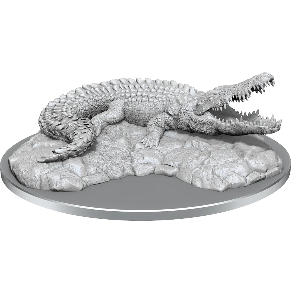 D&D Nolzur's Marvelous Miniatures: Giant Crocodile - Unpainted