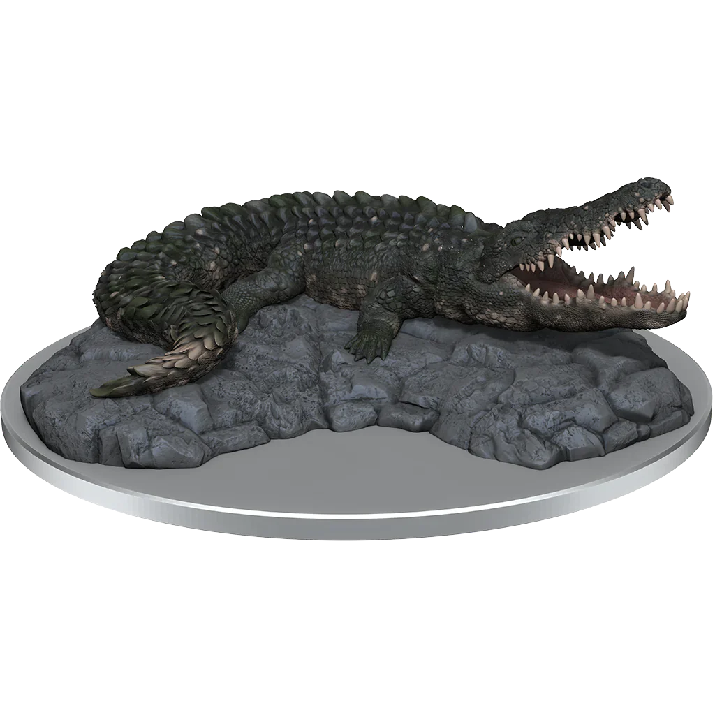 D&D Nolzur's Marvelous Miniatures: Giant Crocodile - Unpainted - Image 2