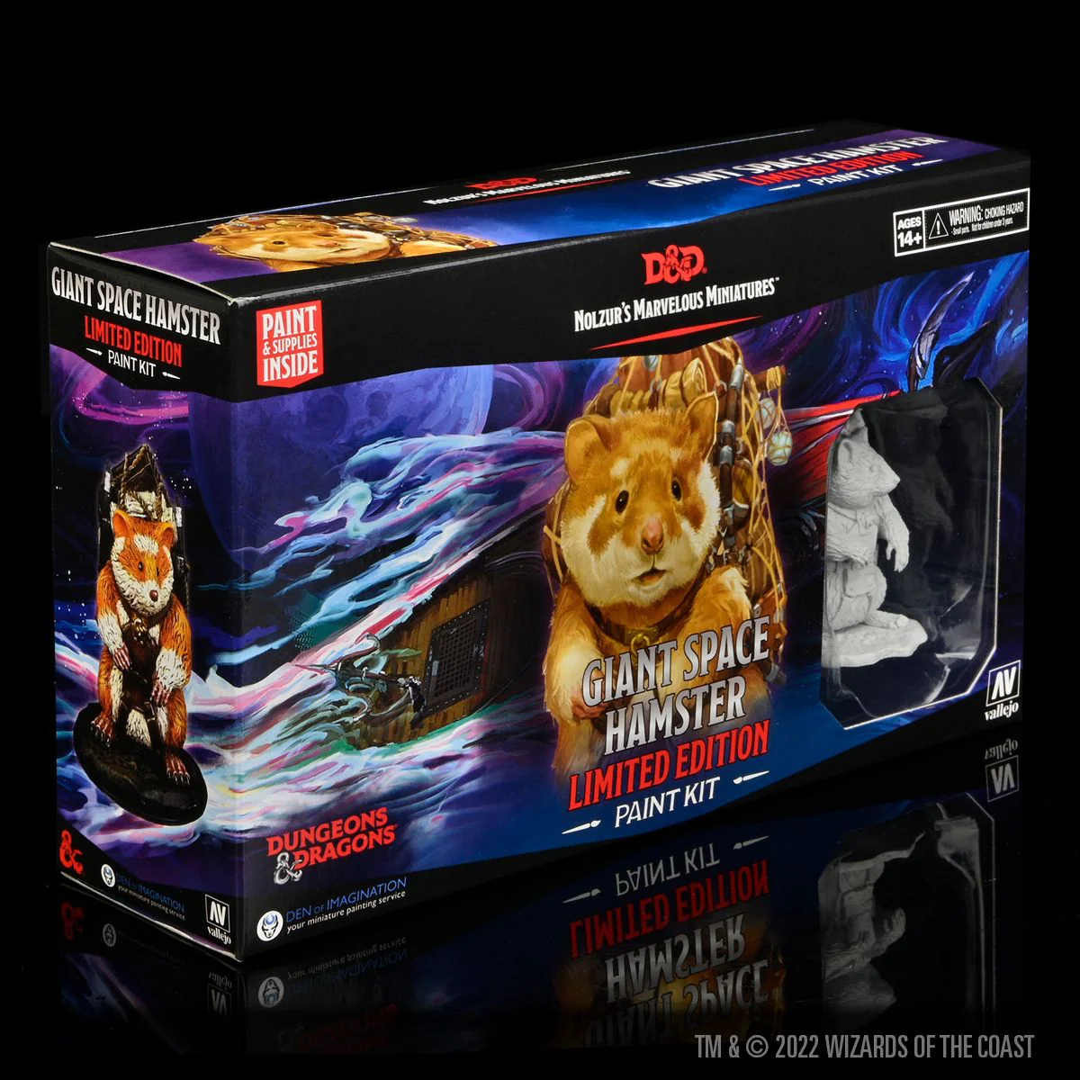D&D Nolzur's Marvelous Miniatures: Giant Space Hamster - Paint Kit Limited Edition