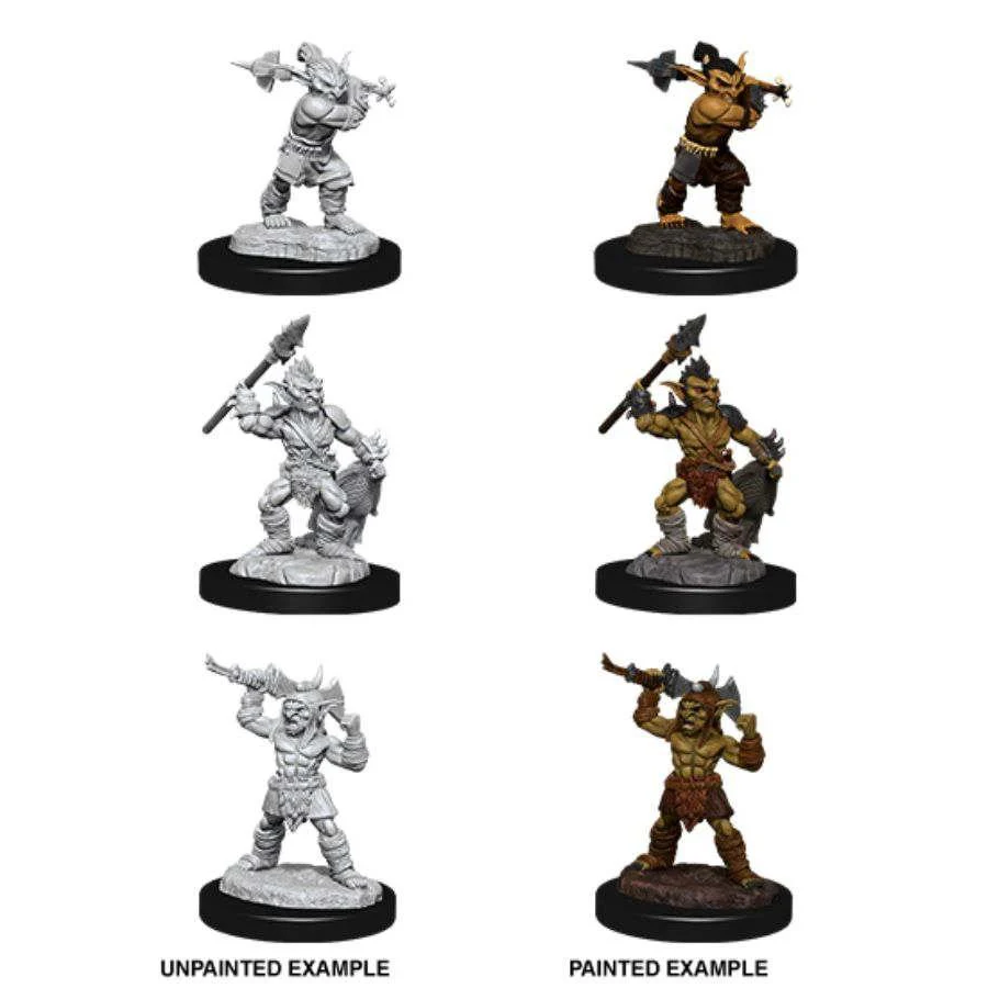 D&D Nolzur's Marvelous Miniatures: Goblins & Goblin Boss - Unpainted
