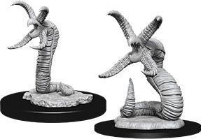 D&D Nolzur's Marvelous Miniatures: Grick & Grick Alpha - Unpainted